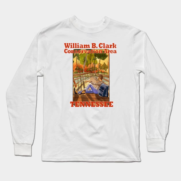 William B. Clark Conservation Area, Tennessee Long Sleeve T-Shirt by MMcBuck